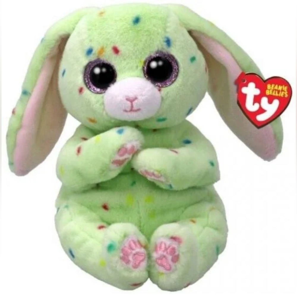 Ty Beanie Bellies plush toy named Peridot (also known as Fern)